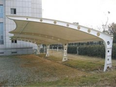 谈谈膜结构停车棚的安装要求